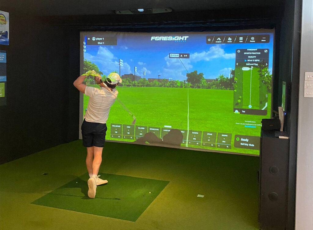 Symulator golfa wynajem